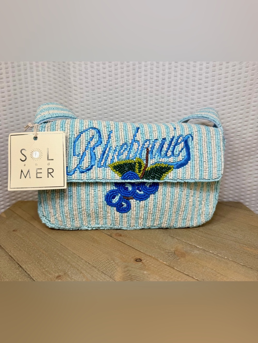Viral TJMaxx & Marshalls Beaded SOL and MER Beaded Blueberry Bag!!